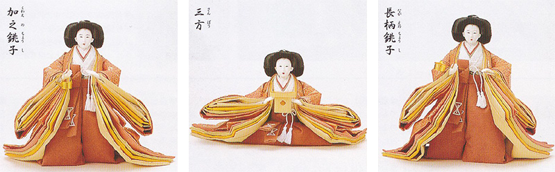三人官女（標準飾り）